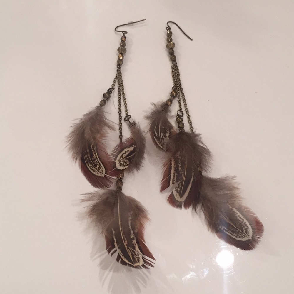 Feather Earrings